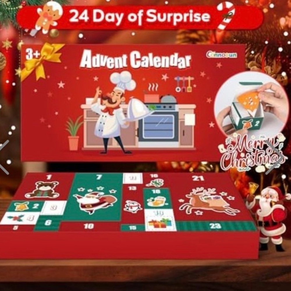 Kids Play Cooking Advent Calendar